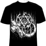 Death Black Metal T-shirt Design for Sale
