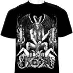Black Death Metal T-shirt Design