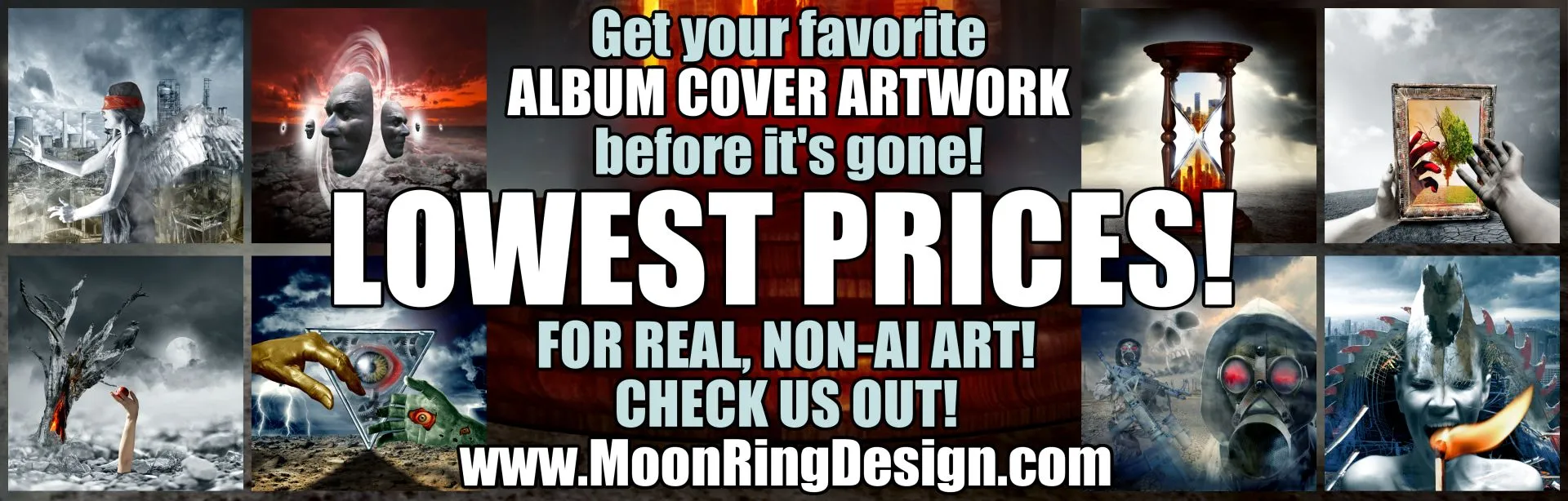 Available Metal Album Cover Art for Sale