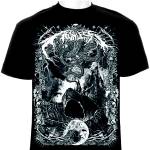 Black Doom Metal T-shirt Design