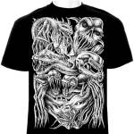 Horror T-shirt Art for Sale