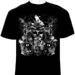 Dark Metal T-shirt Artwork for Sale