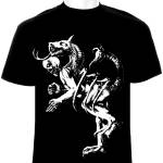 Black Death Metal T-shirt Design