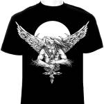 Black Metal T-shirt Artwork for Sale