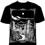 Black Metal Dungeon Synth T-shirt Artwork for Sale